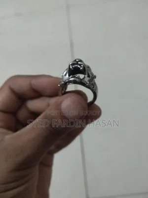 Tiger Head Ring for Boys