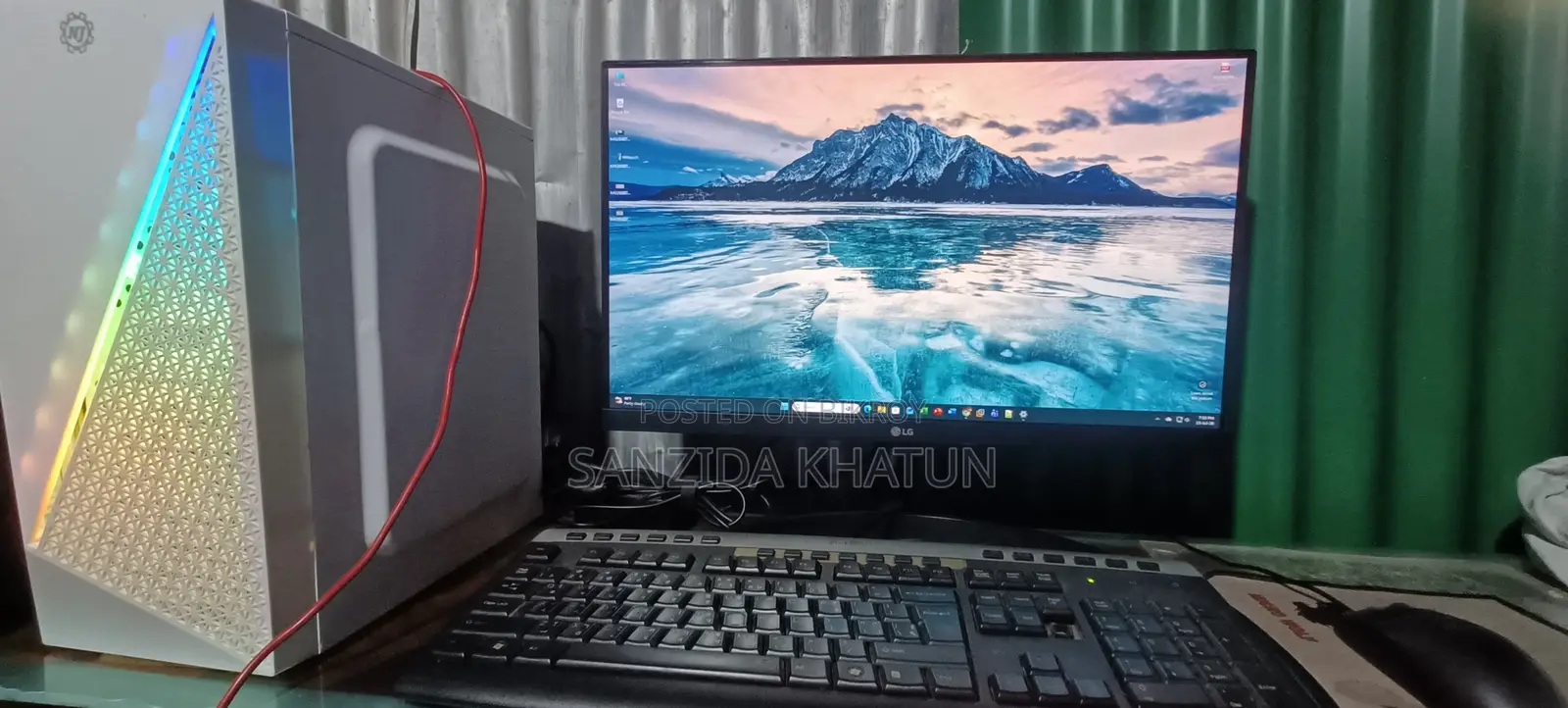 Desktop Computer MSI 16GB AMD Ryzen 5 SSD 256GB