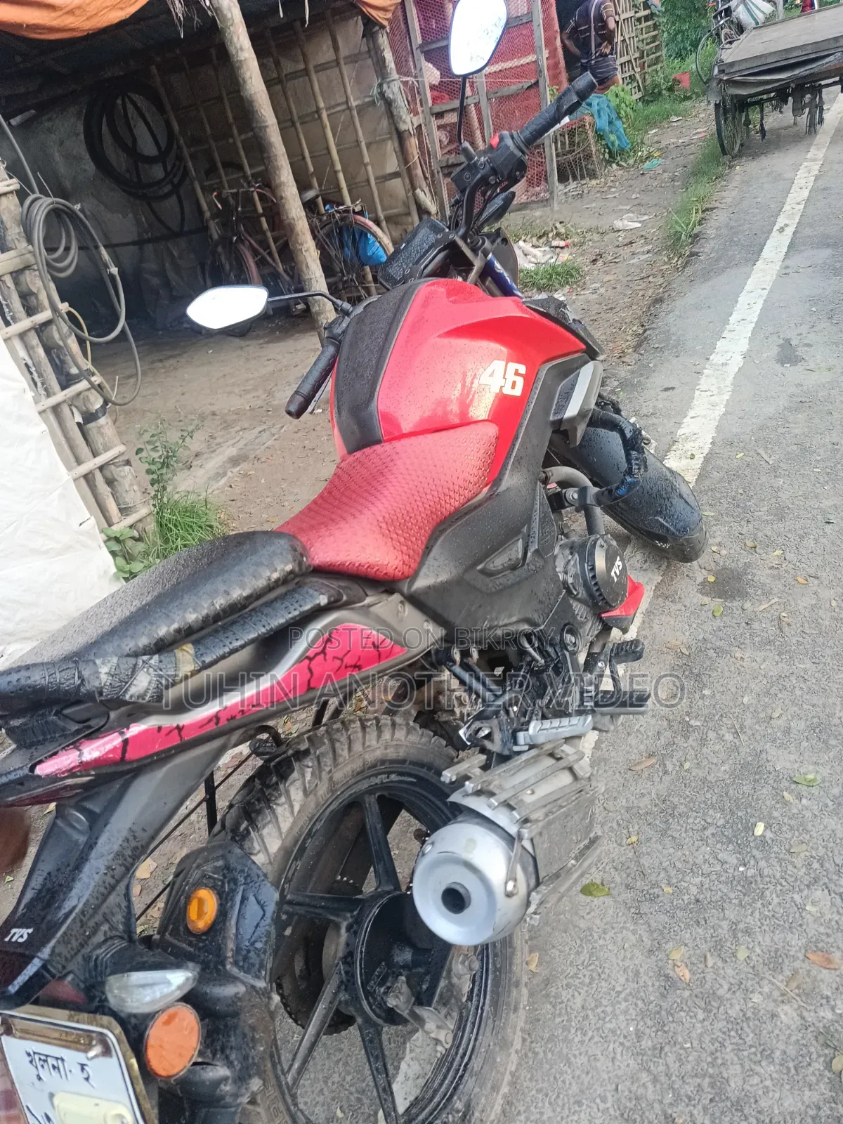 TVS Raider 125 2022 Red