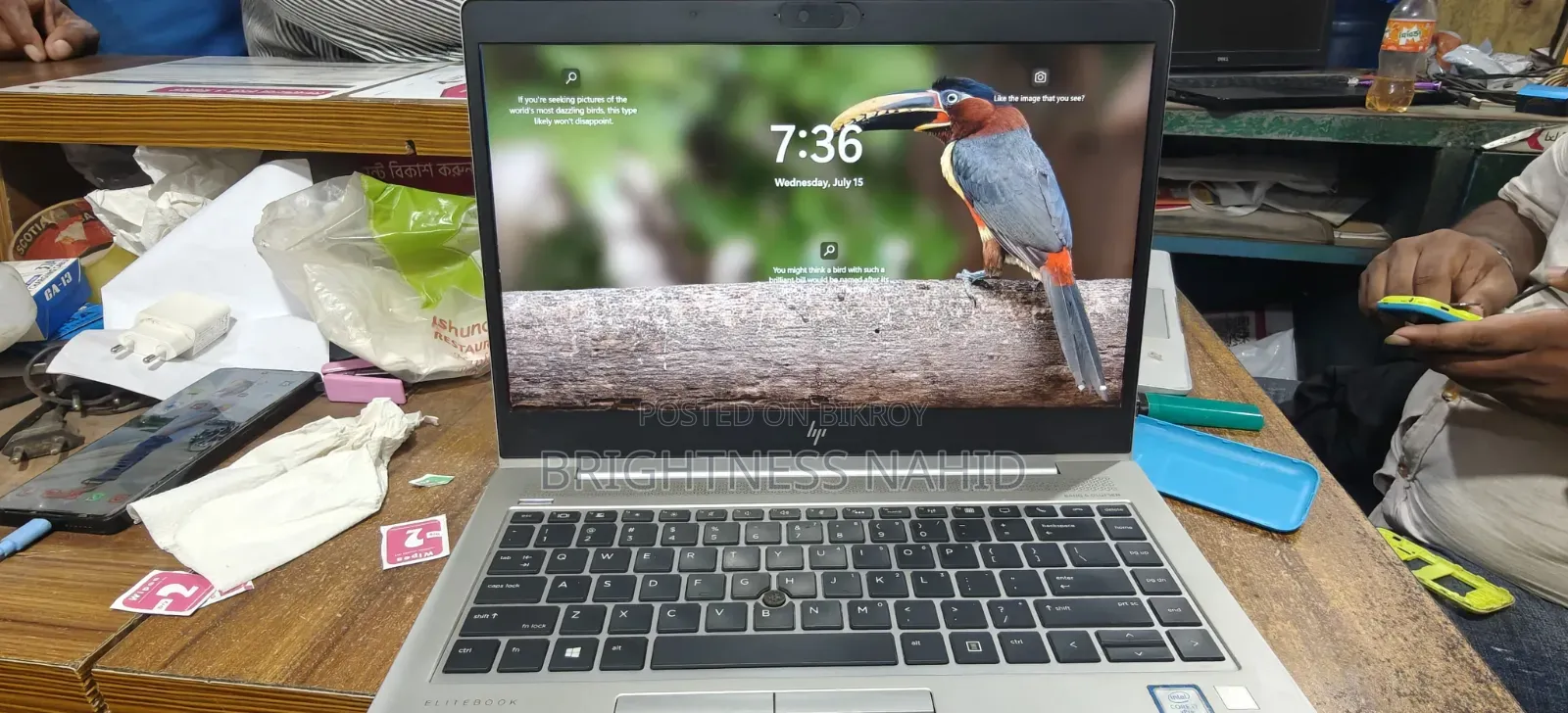 Laptop HP EliteBook 840 G7 16GB Intel Core I7 SSD 256GB