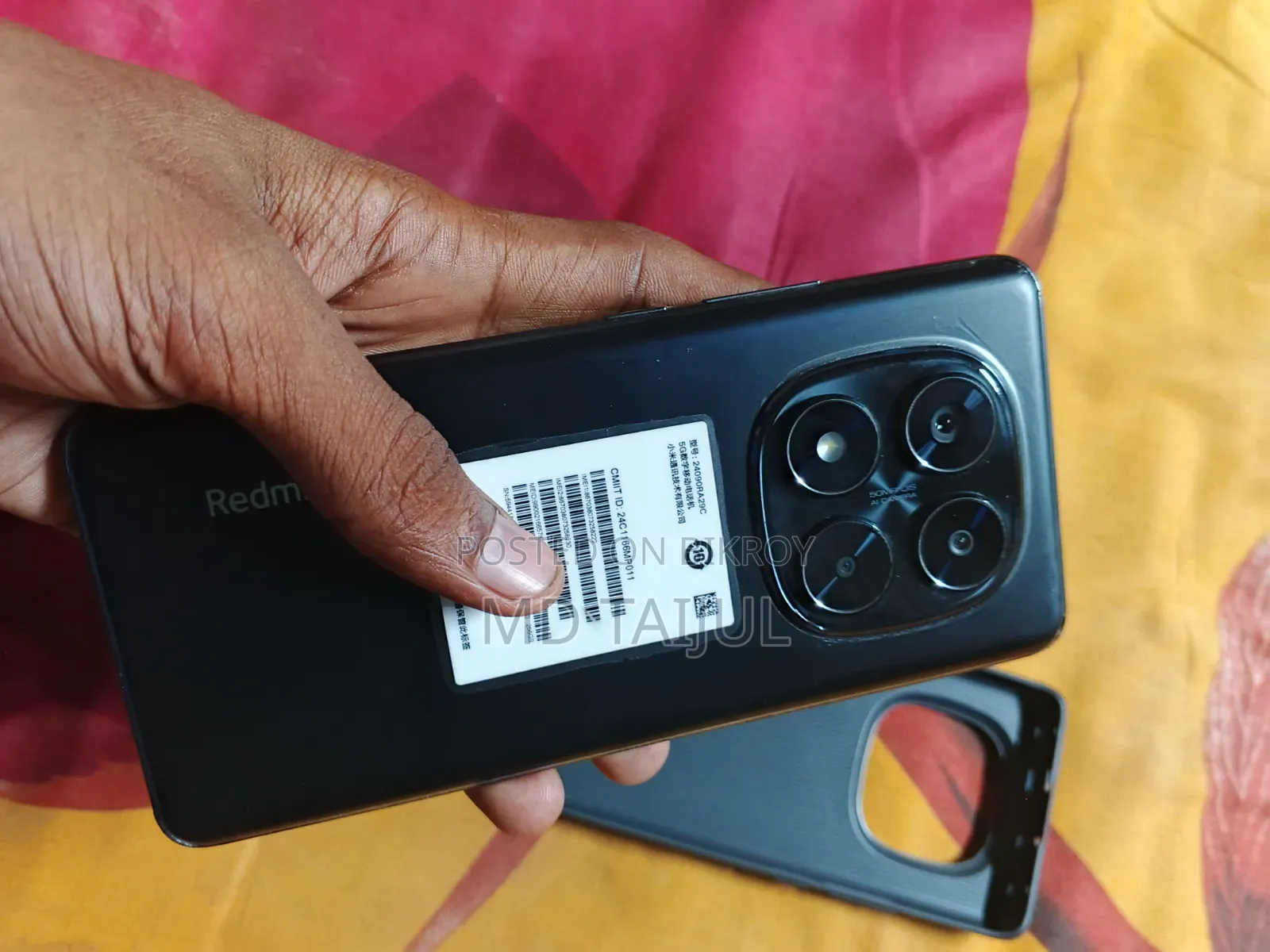 New Xiaomi Redmi Note 14 Pro 5G 256 GB Black