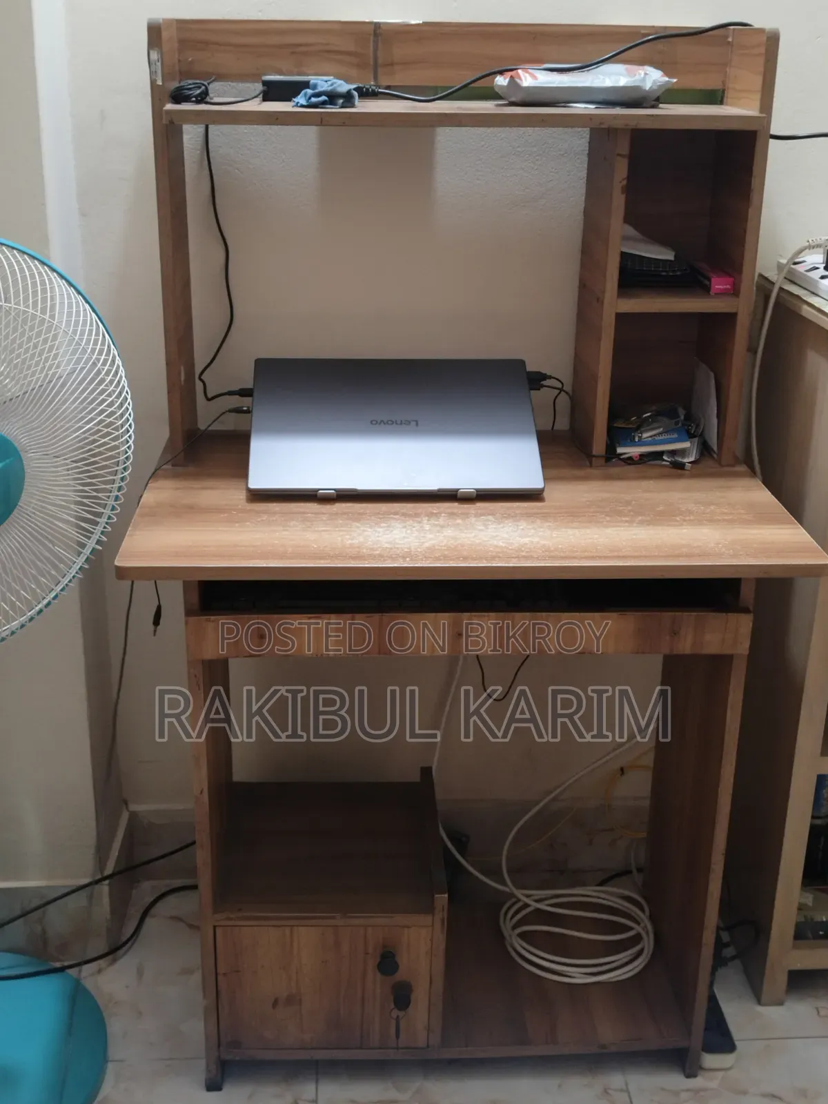 Computer table for sale. Location: Muslimnagar, Matuail, Dhaka.