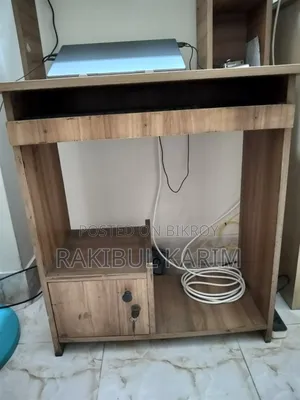 Computer table for sale. Location: Muslimnagar, Matuail, Dhaka.