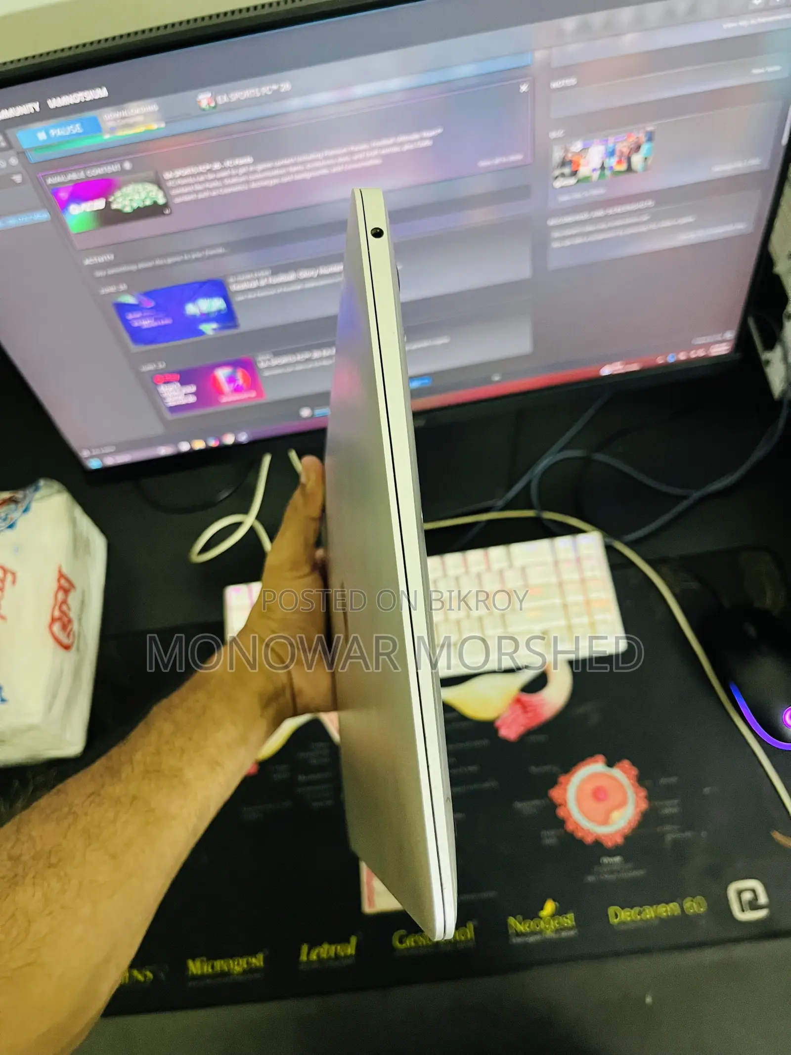 ল্যাপটপ অ্যাপল ম্যাকবুক এয়ার ২০২০ এম১ ৮জিবি অ্যাপল এম১ এসএসডি ২৫৬জিবি