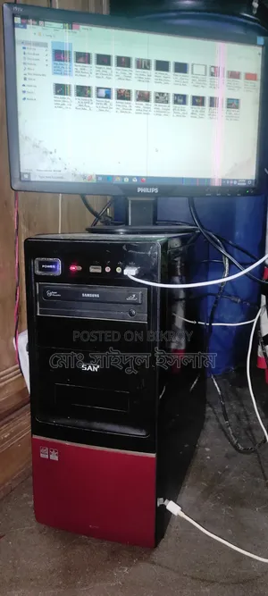 ডেস্কটপ কম্পিউটার ৩ জিবি ইন্টেল কোর ২ ডুও এইচডিডি ১ টেরাবাইট
