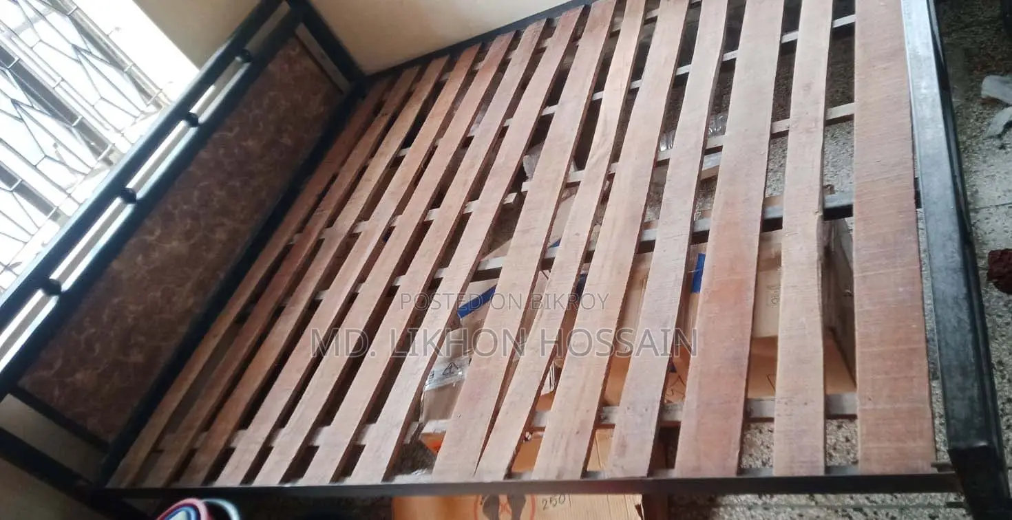 Steel Bed and Mattress