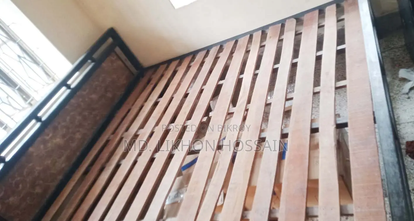 Steel Bed and Mattress