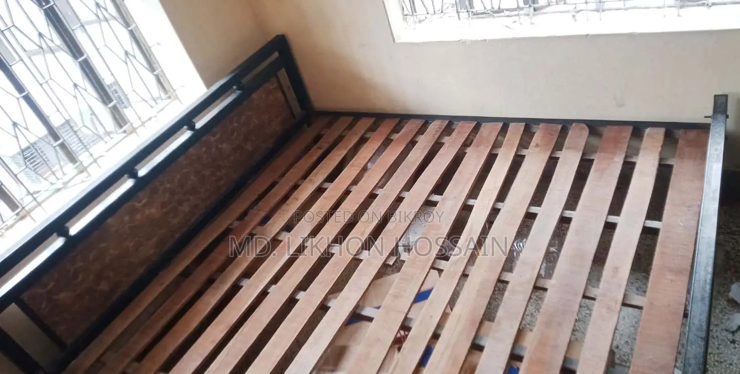 Steel Bed and Mattress
