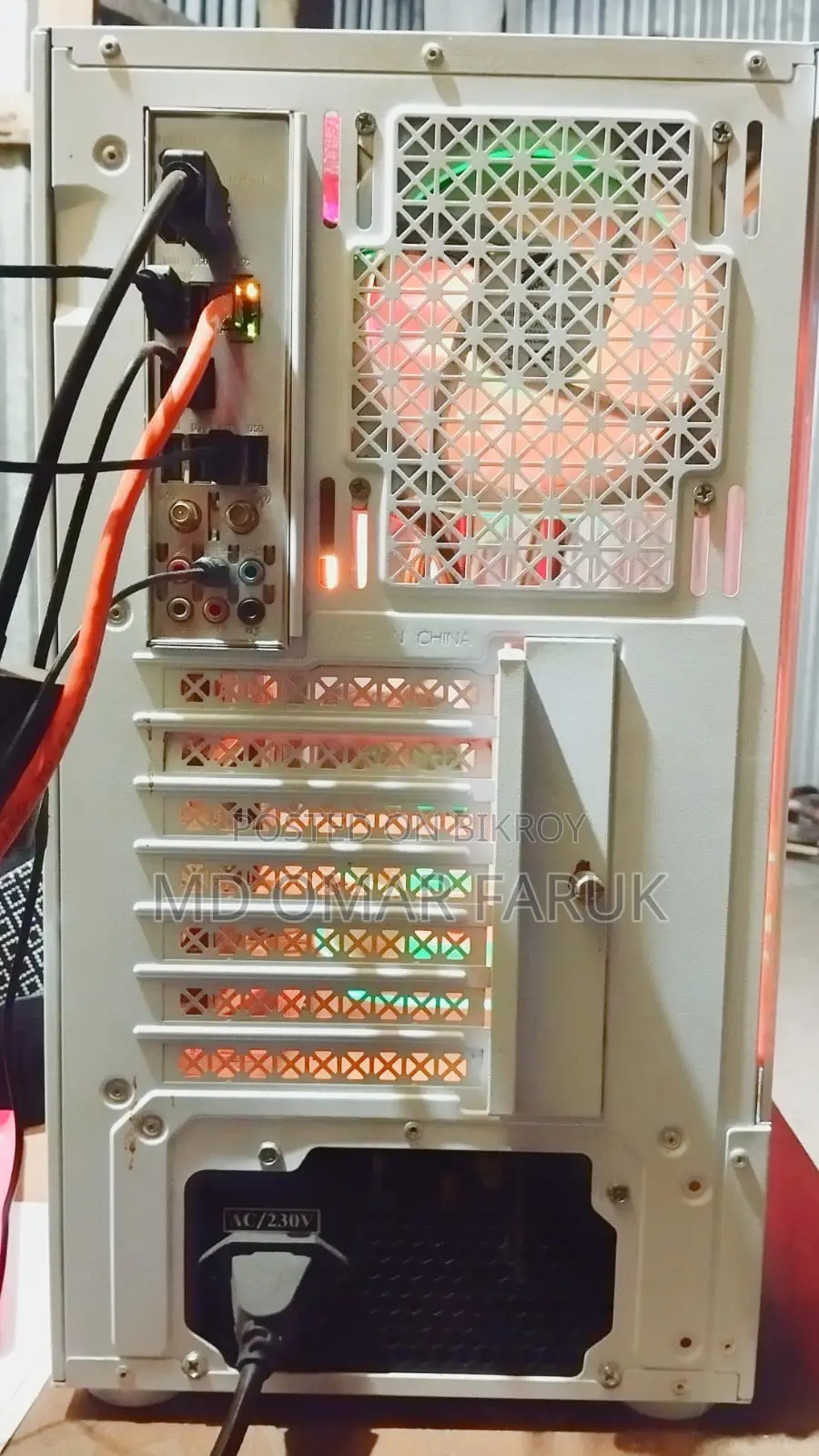 Desktop Computer MSI model 32GB AMD Ryzen 7 SSD 512GB