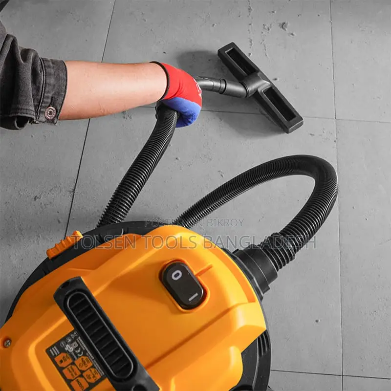 TOLSEN Vacuum Cleaner, 1200W, 30L, Dry Wet Industrial Grade; 79608