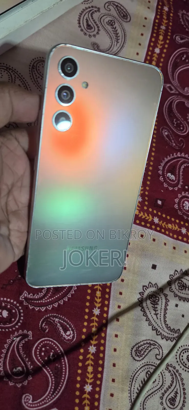 স্যামসাং গ্যালাক্সি এ৩৪ ৫জি ১২৮ জিবি সিলভার