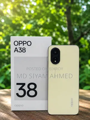 নতুন ওপ্পো এ৩৮ ১২৮ জিবি রোজ গোল্ড