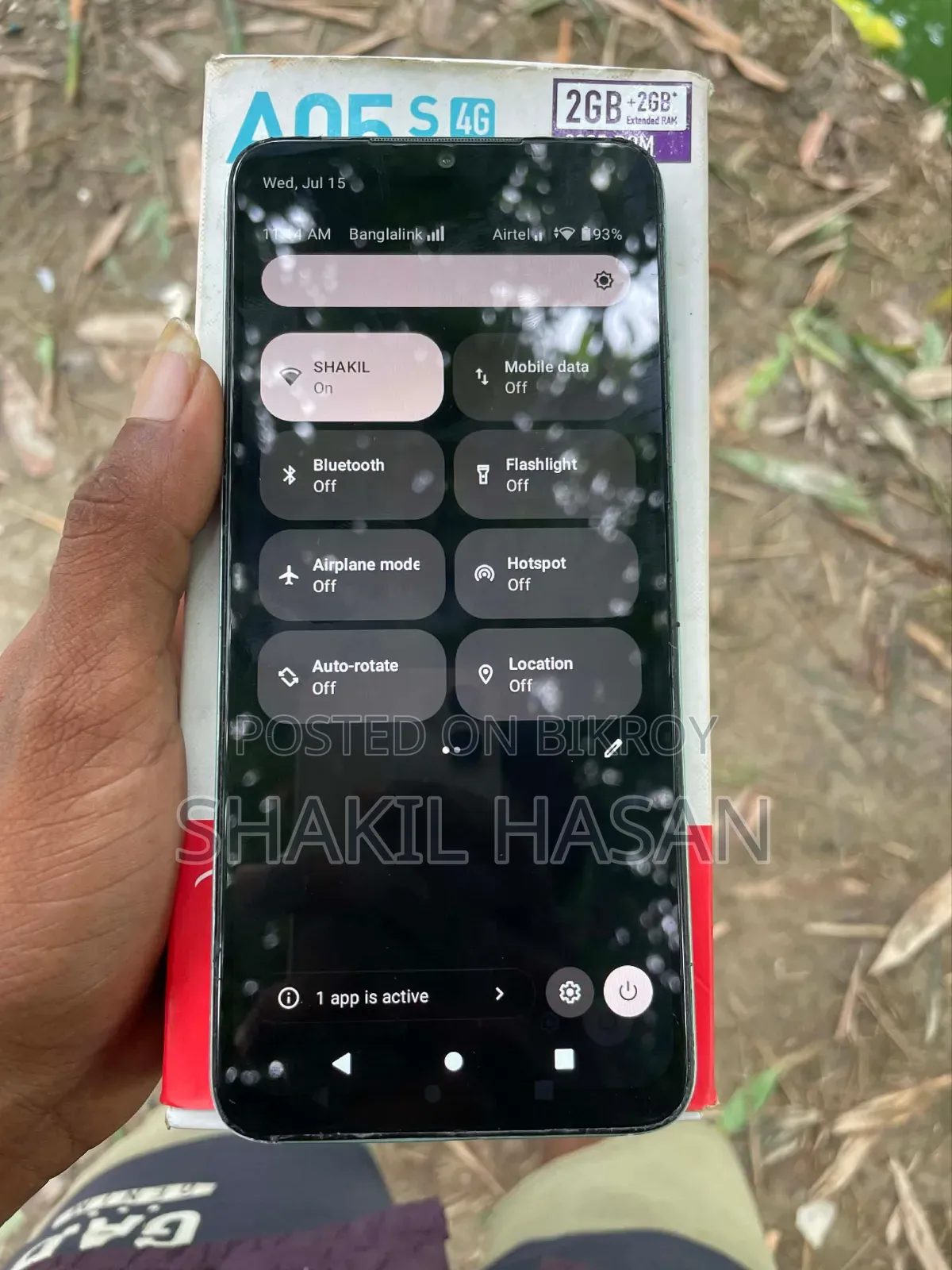 Itel A05s 32 GB Green