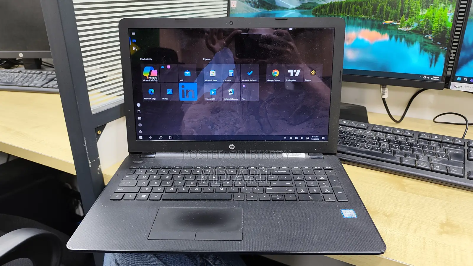 Laptop HP 15 8GB Intel Core i3 SSD 128GB