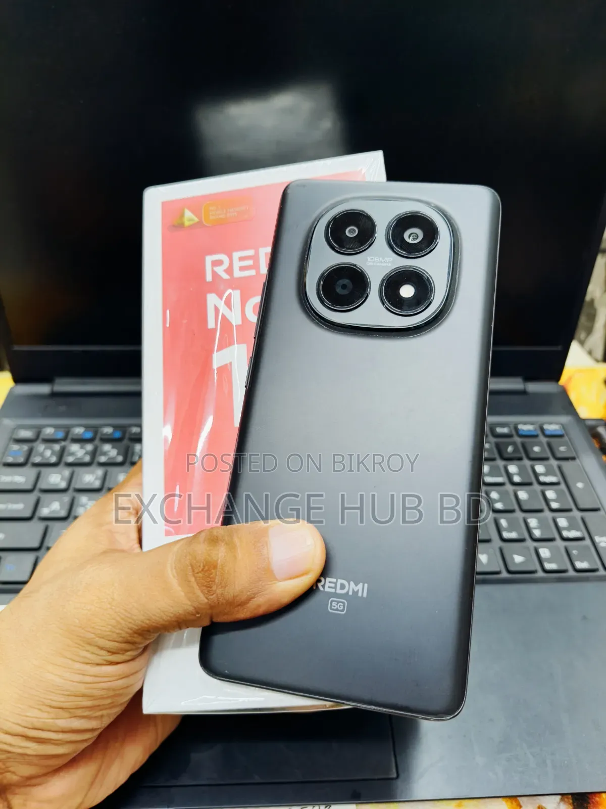 New Xiaomi Redmi Note 15 256 GB Black