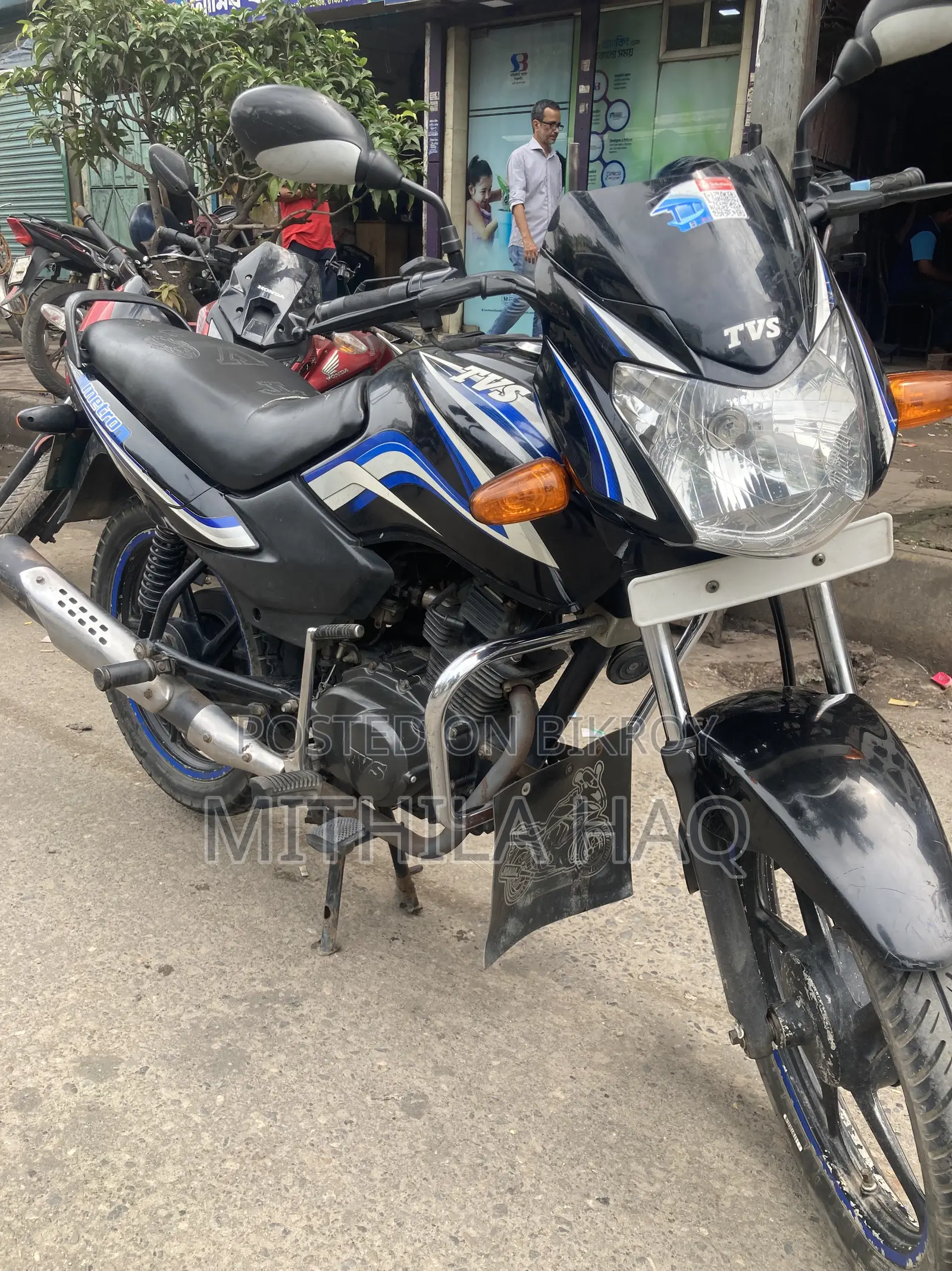 TVS Metro 2017 Black