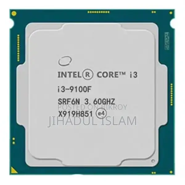Core I3 9100f