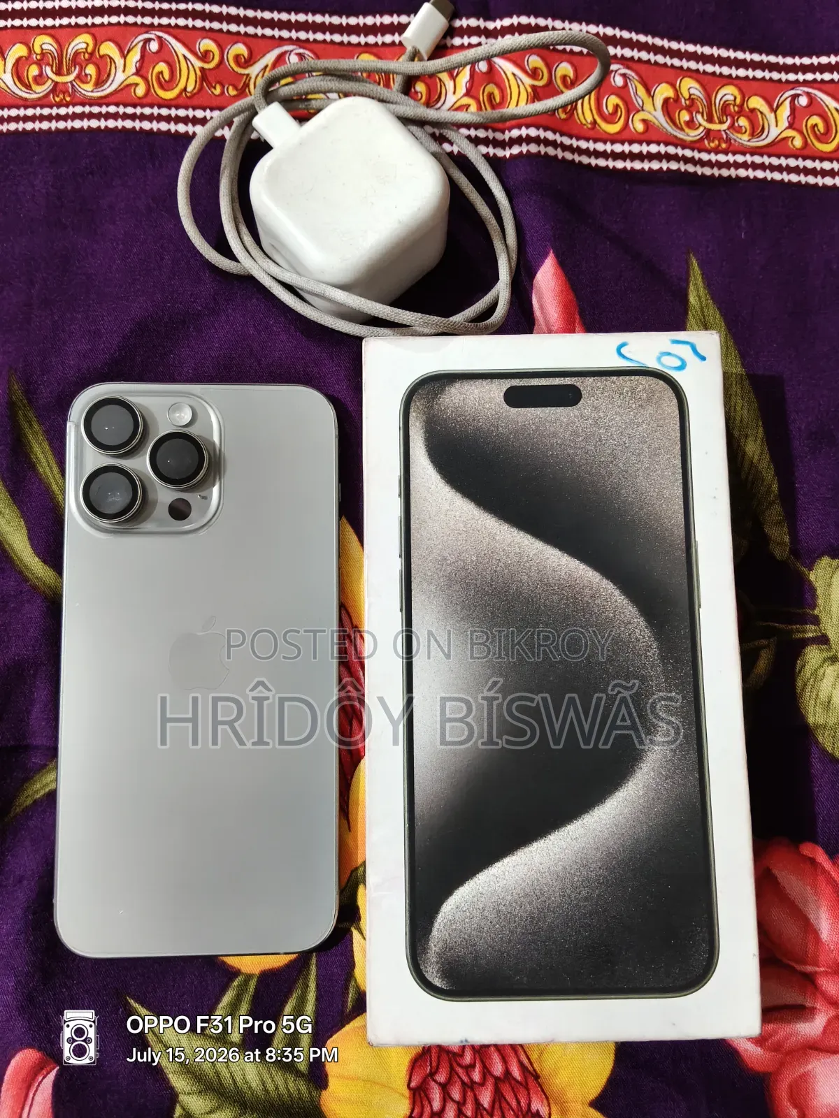 Apple iPhone 15 Pro Max 256 GB Gray