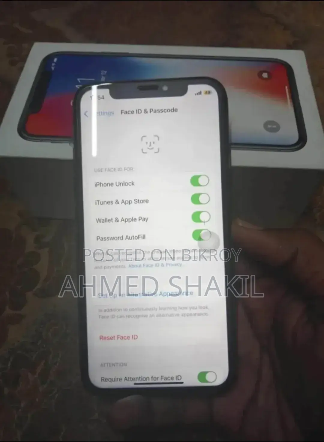 Apple iPhone X 256 GB Black