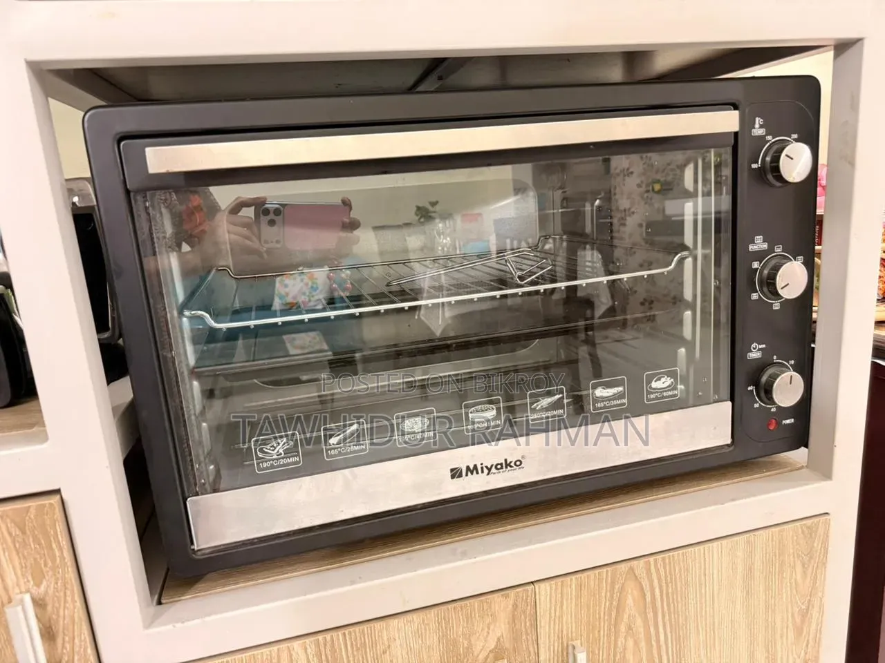Miyako 100L Electric Oven With All Accessories