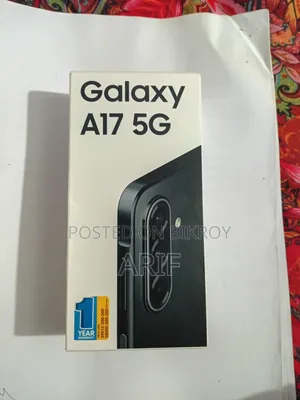 New Samsung Galaxy A17 5G 128 GB Black