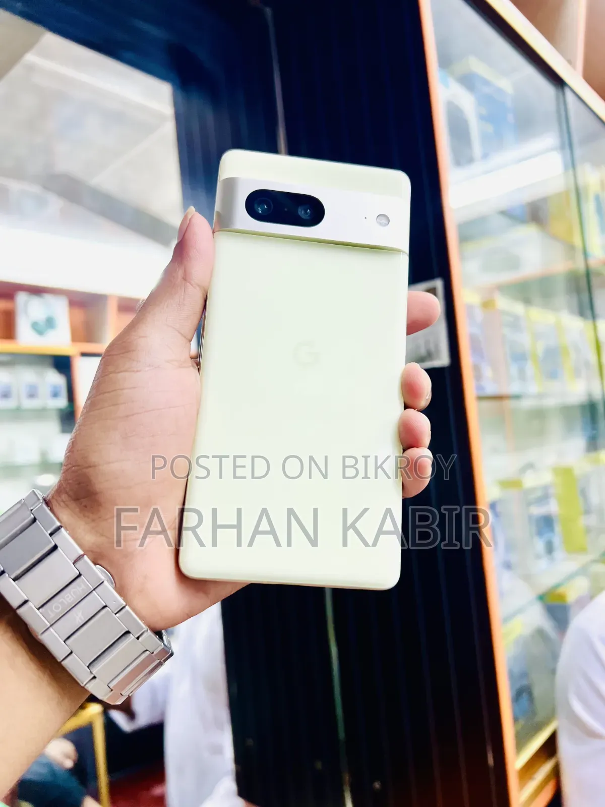 গুগল পিক্সেল ৭ ১২৮ জিবি সবুজ