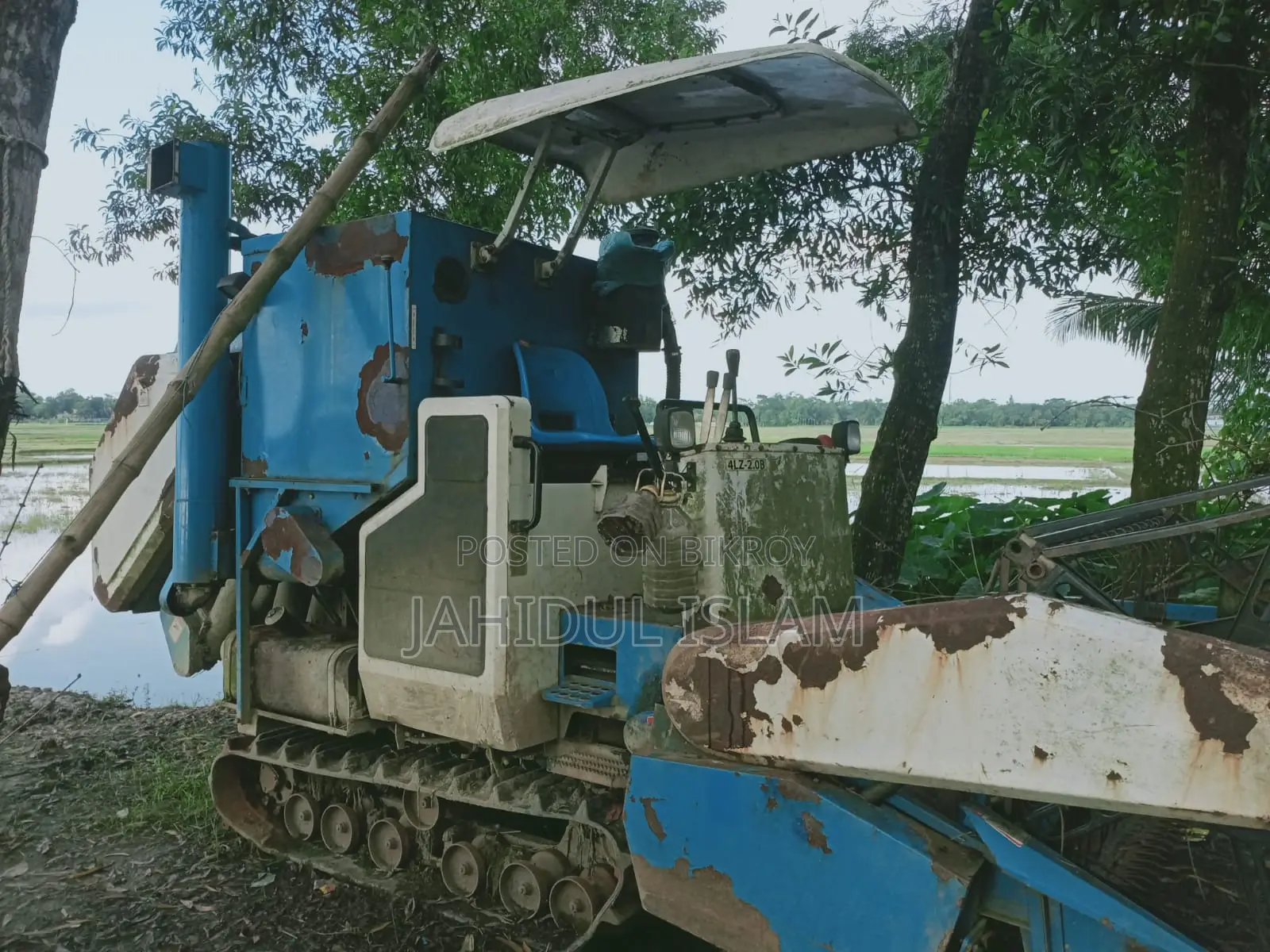 ধান কাটার মেশিন Liulin Combine Harvester