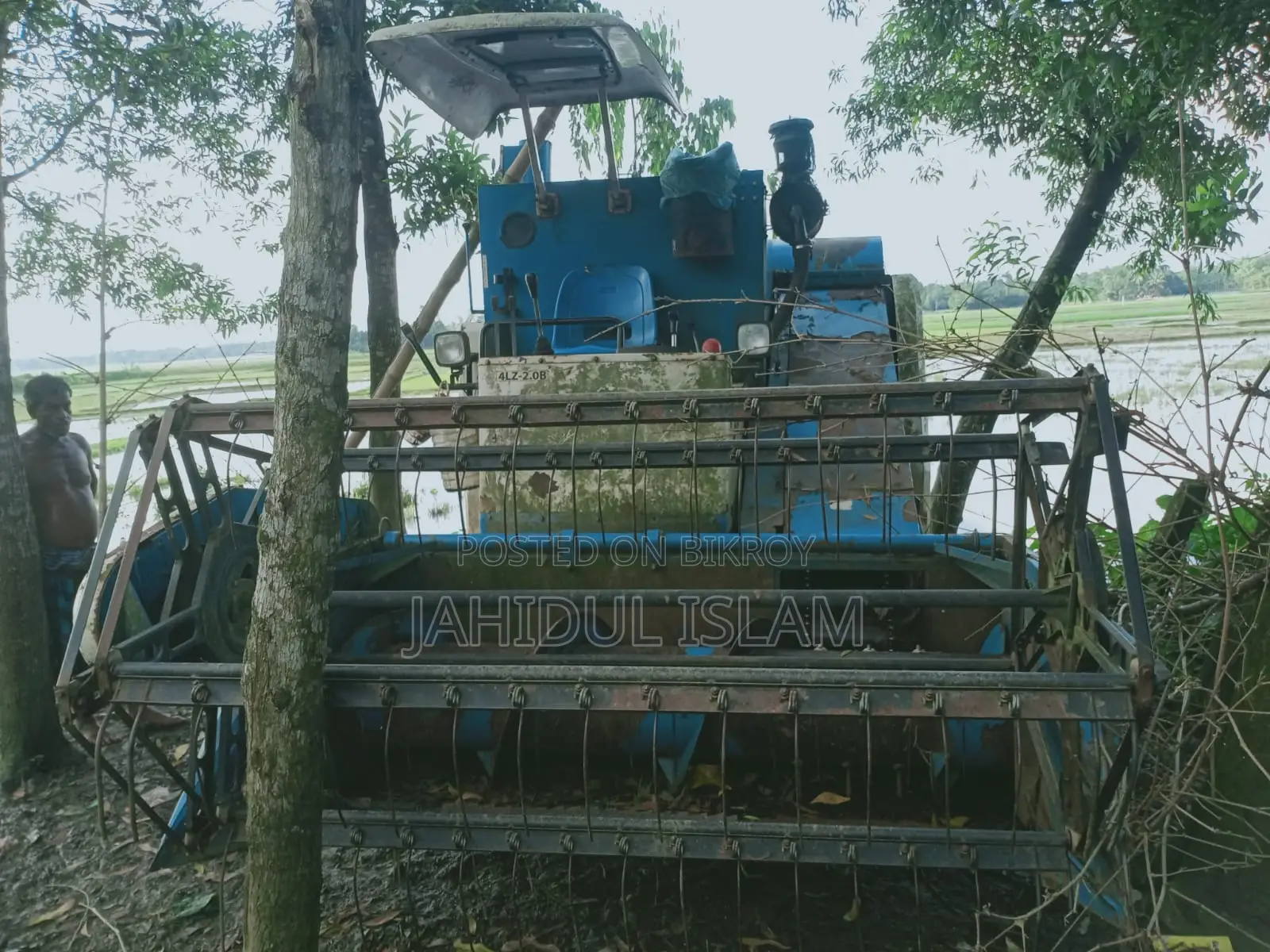 ধান কাটার মেশিন Liulin Combine Harvester