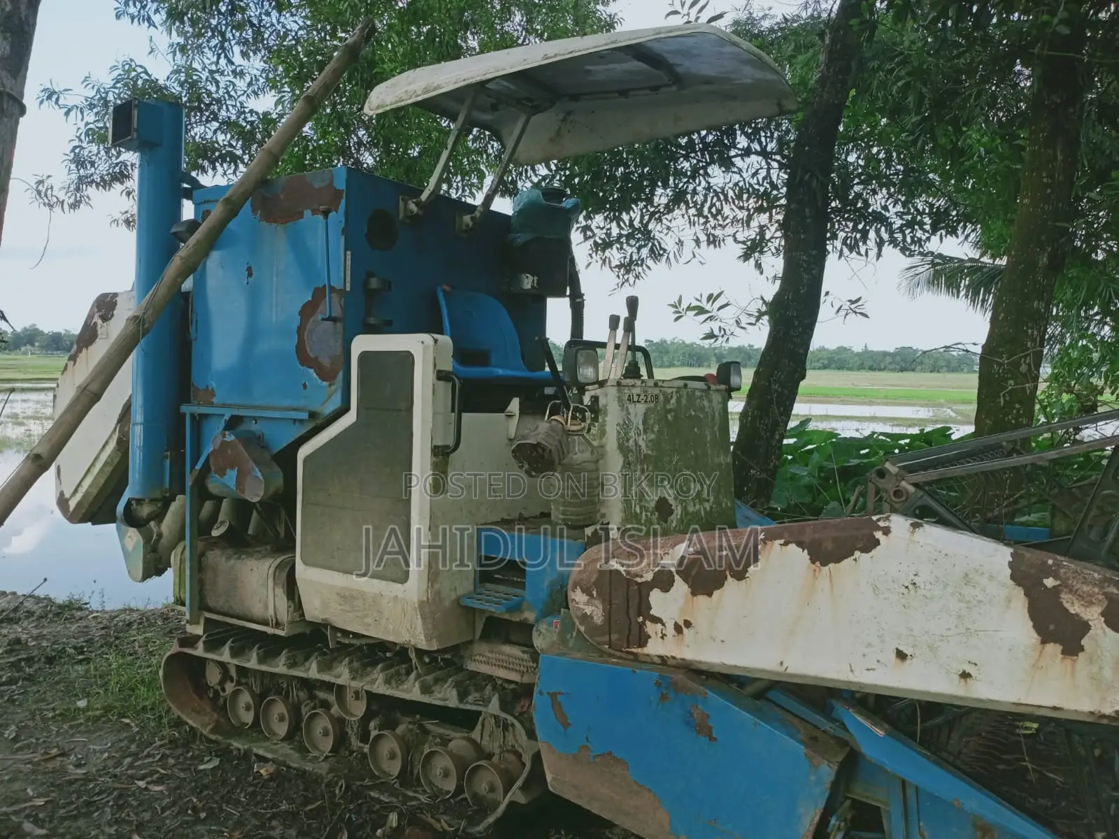 ধান কাটার মেশিন Liulin Combine Harvester