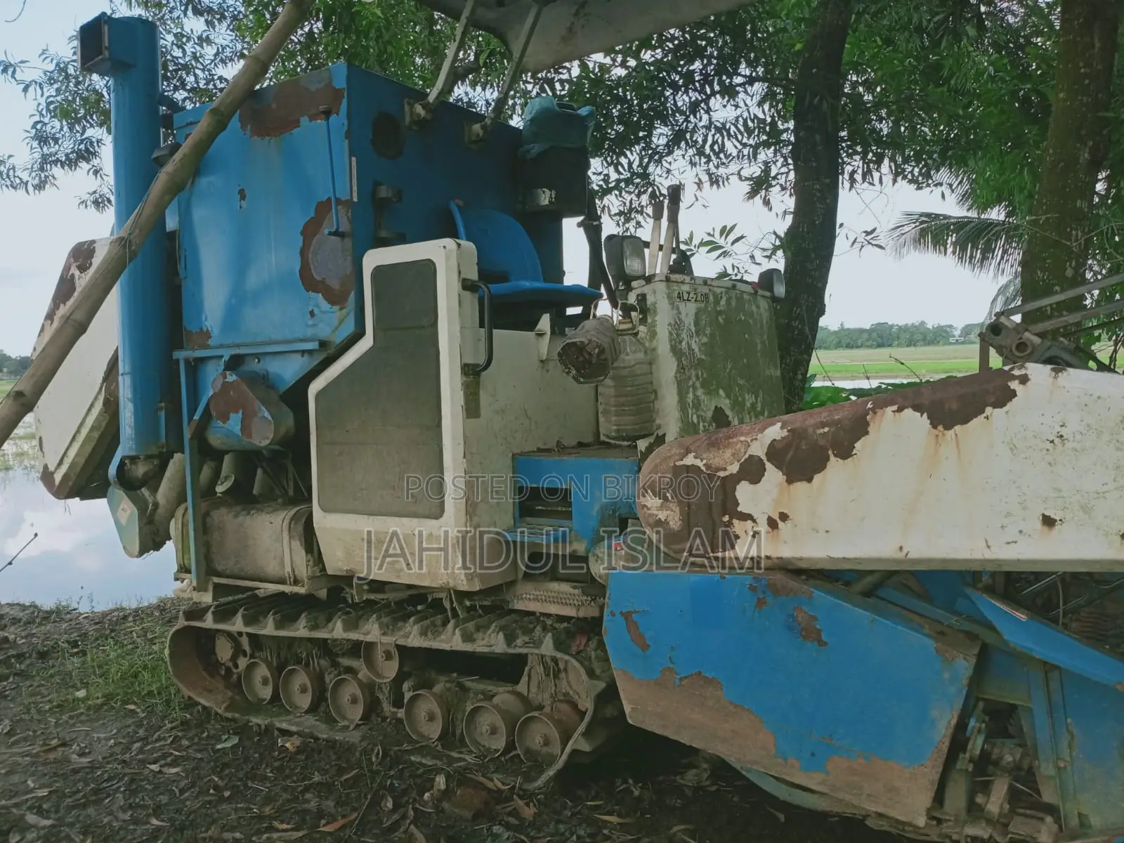 ধান কাটার মেশিন Liulin Combine Harvester
