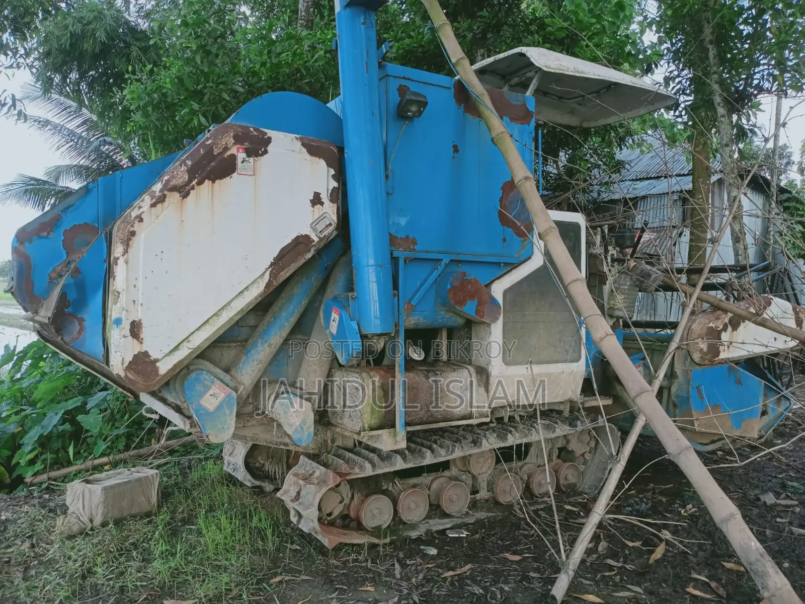 ধান কাটার মেশিন Liulin Combine Harvester