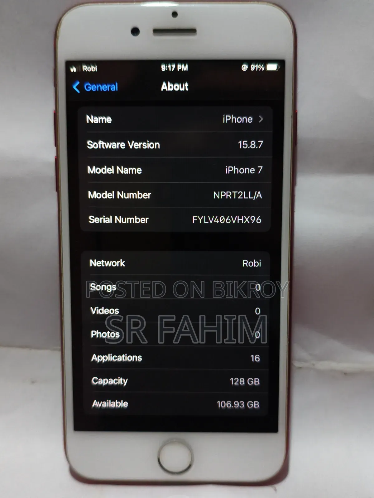 Apple iPhone 7 128 GB Red