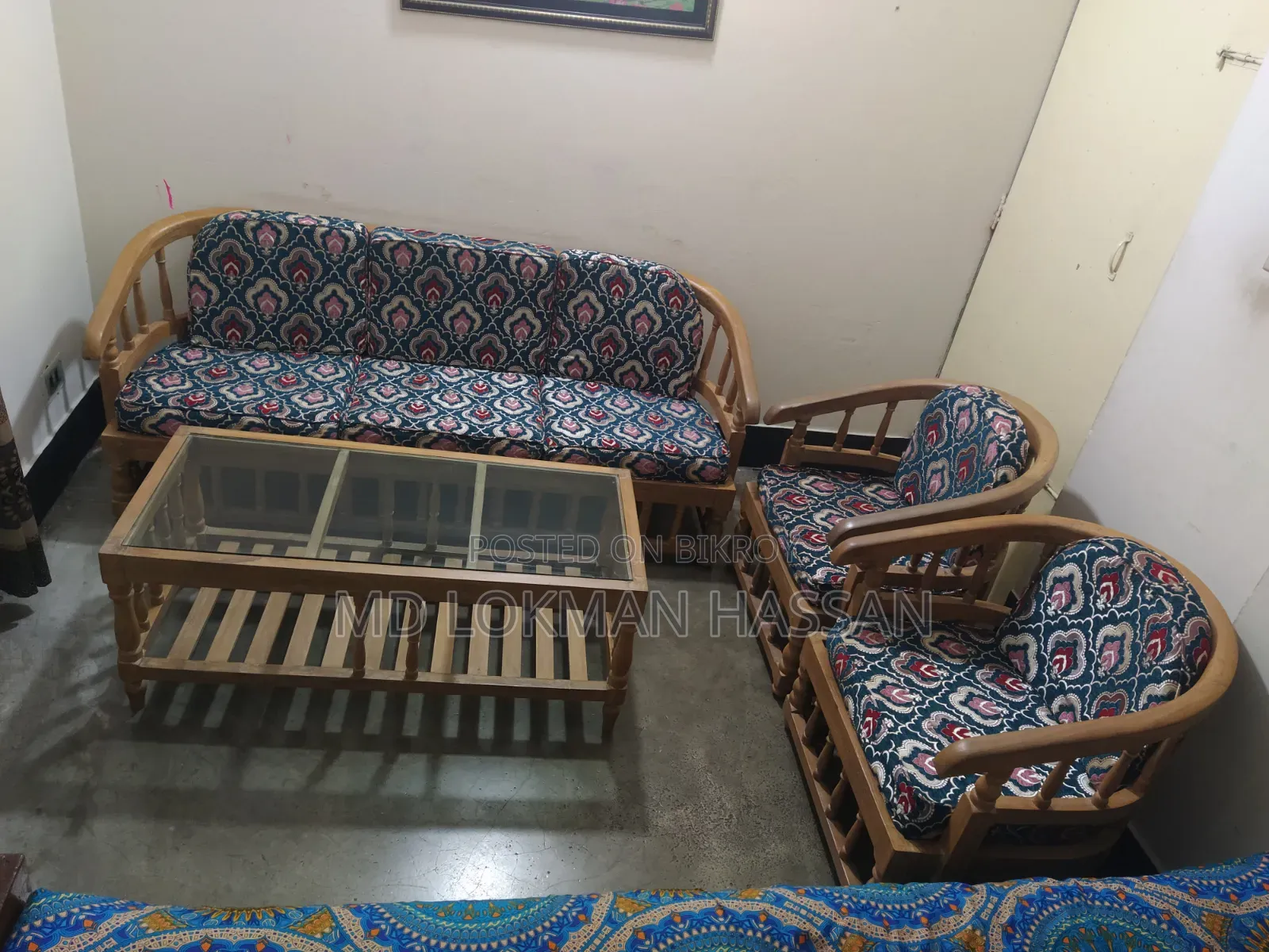Teak Wood Sofa