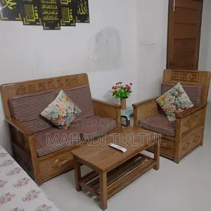 আকাশী কাঠের সোফা সেট