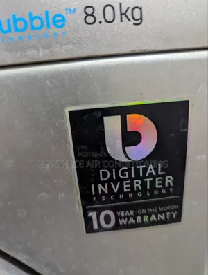 Samsung Inverter Front Loading 8 Kg Washing Machine.