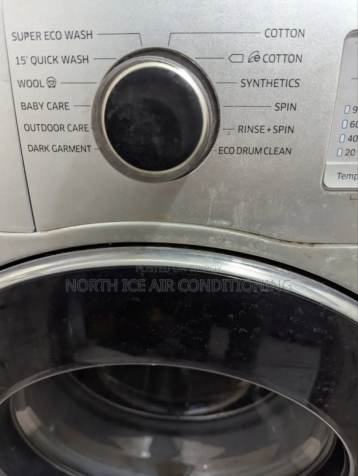 Samsung Inverter Front Loading 8 Kg Washing Machine.