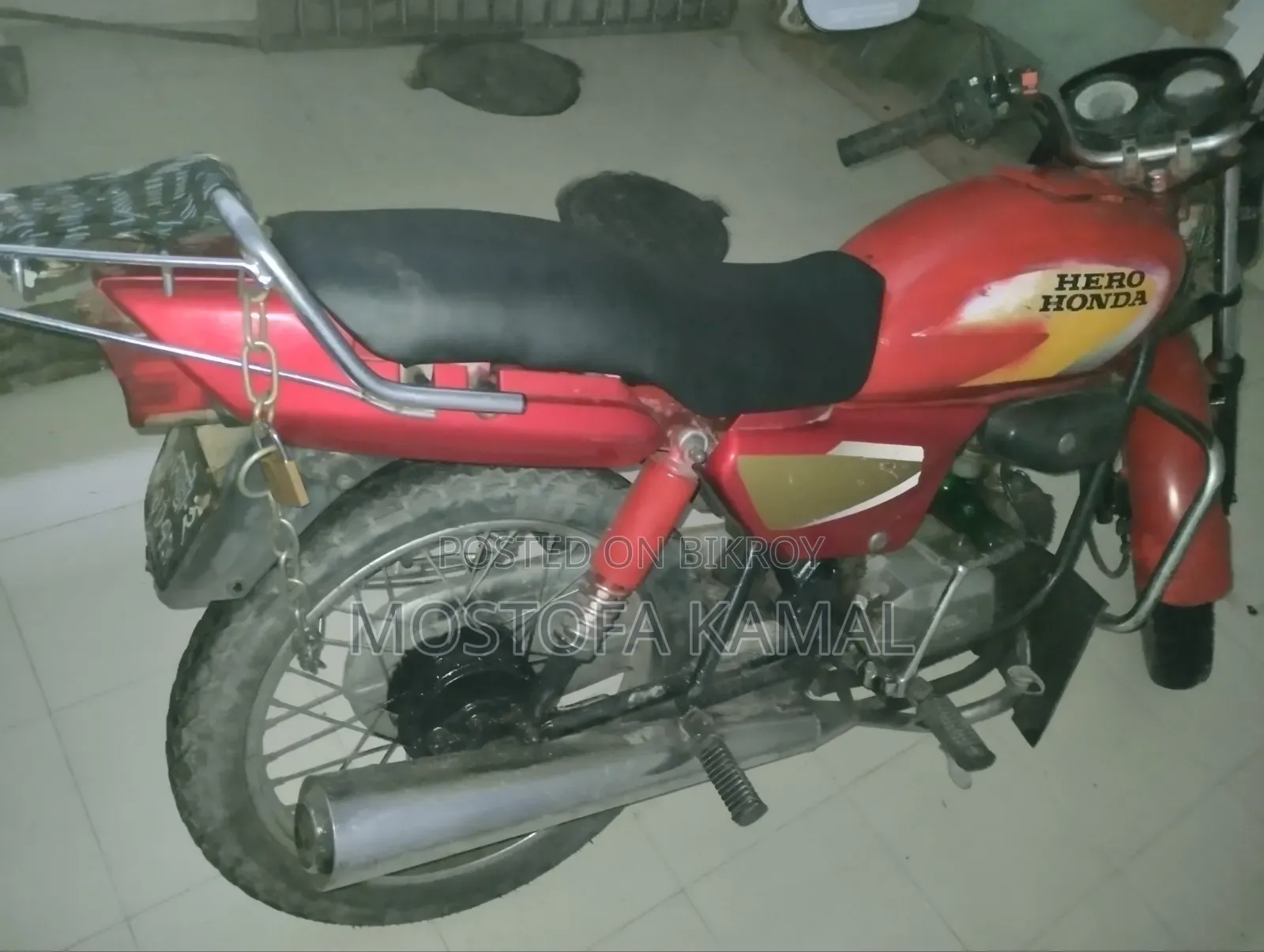 Hero Splendor Plus 2014 Red