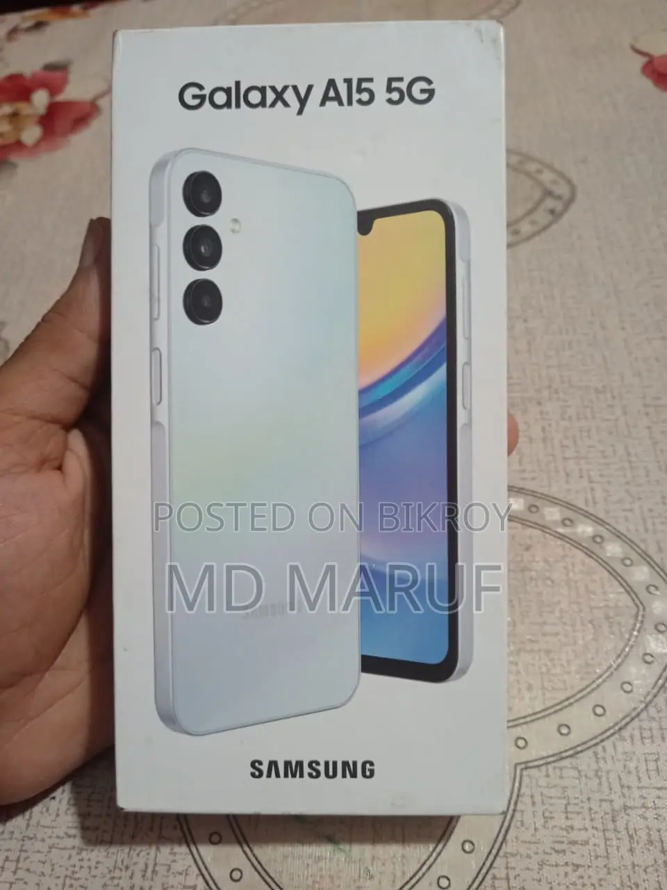 স্যামসাং গ্যালাক্সি এ১৫ ৫জি ১২৮ জিবি ব্লু