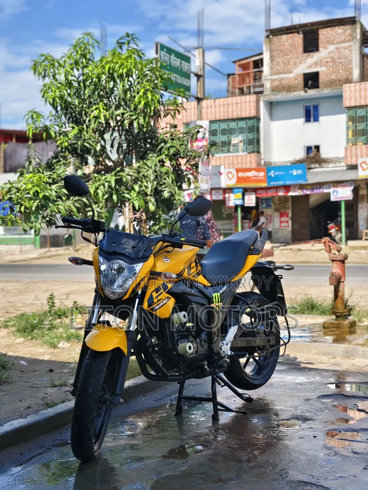 Suzuki Gixxer Monotone 2022 Yellow