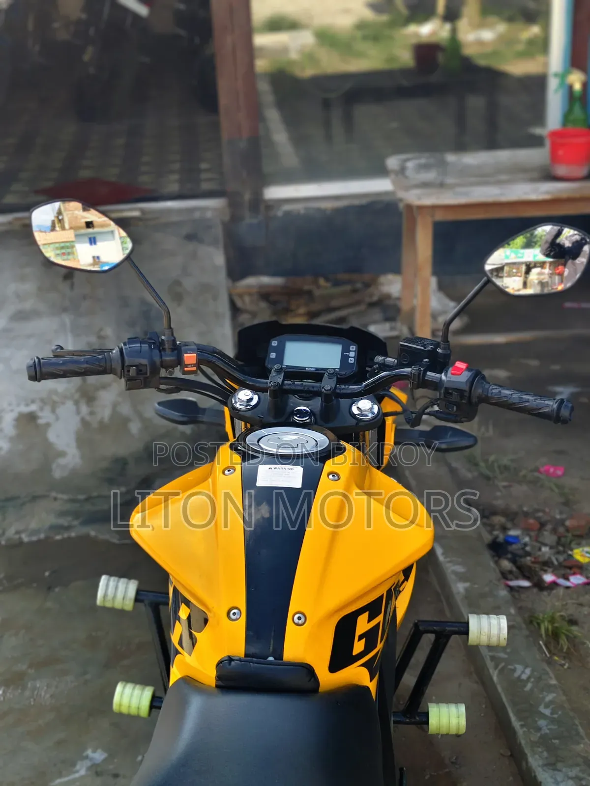Suzuki Gixxer Monotone 2022 Yellow