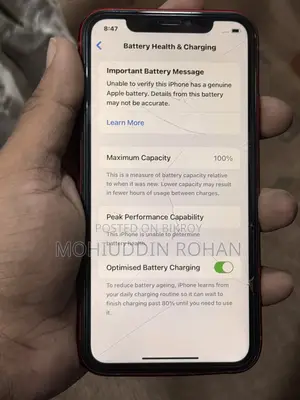 Apple iPhone XR 64 GB Red