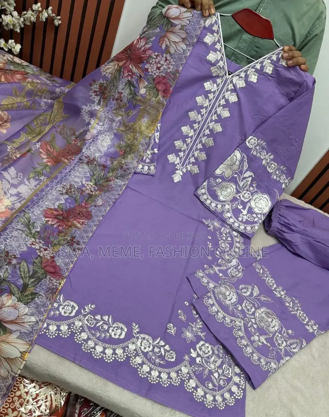 Premium Cotton Three Piece