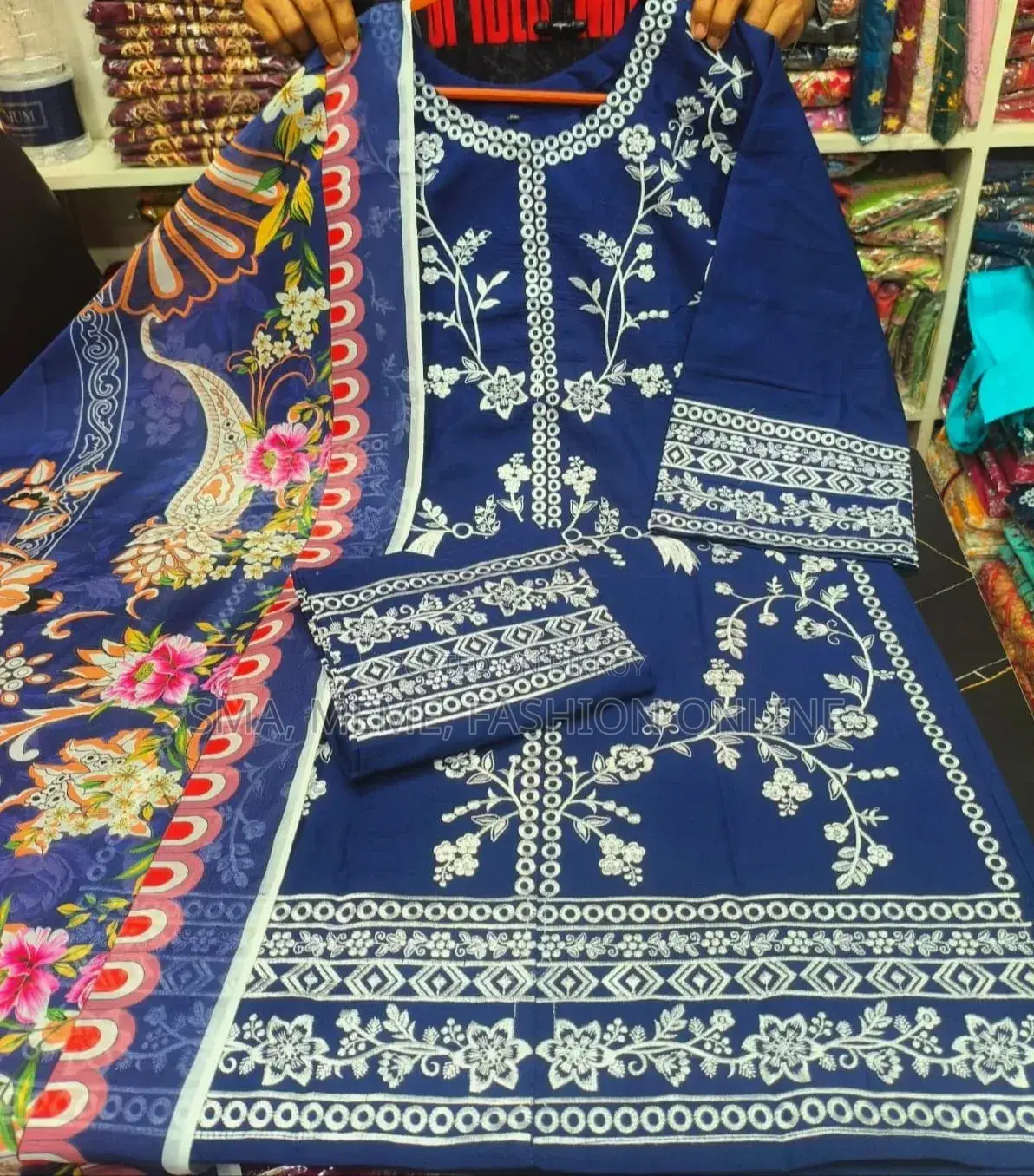 Premium Cotton Three Piece