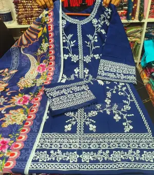 Premium Cotton Three Piece