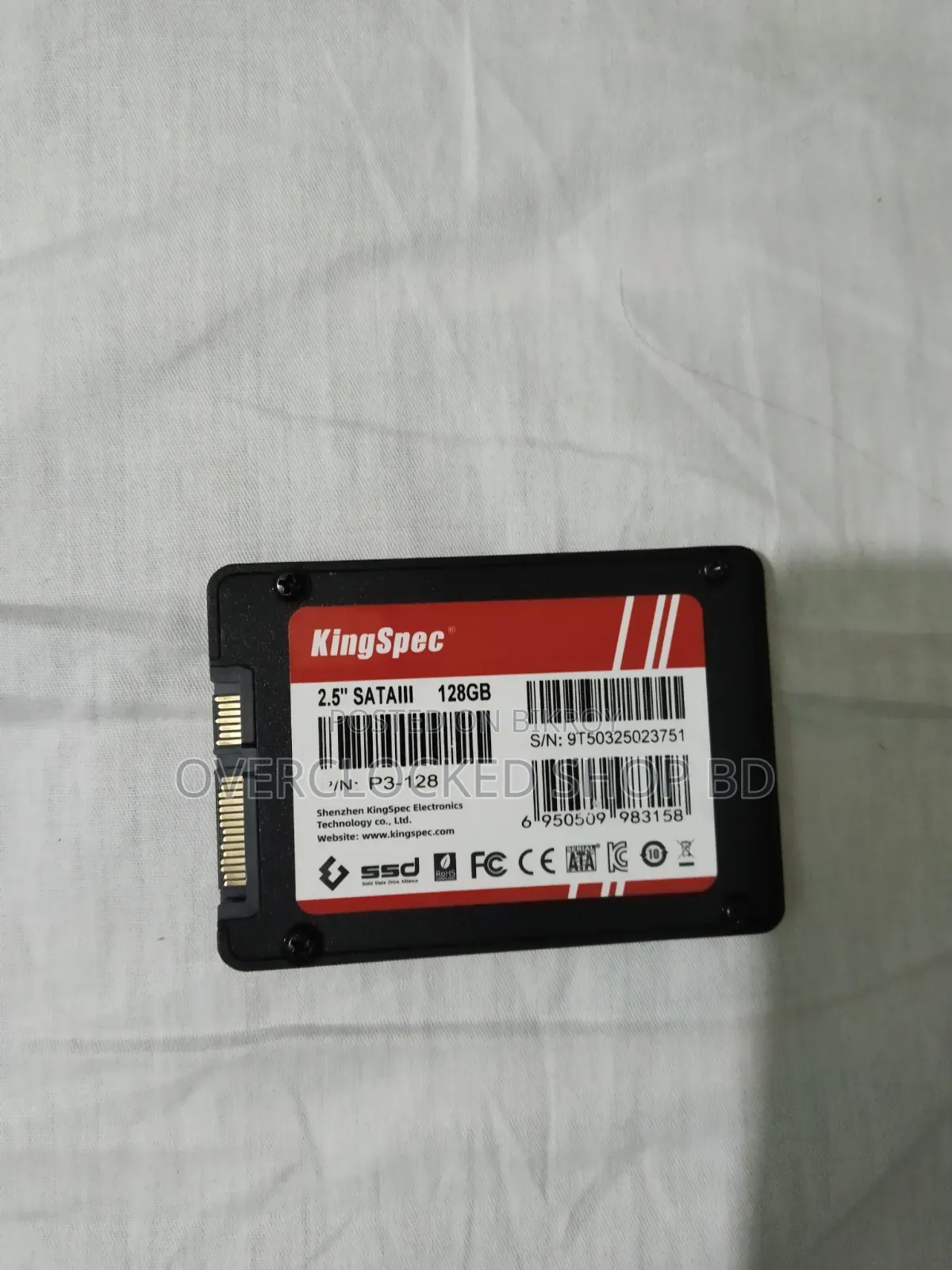 কিংস্পেক পি৩ ১২৮জিবি সাটা এসএসডি
