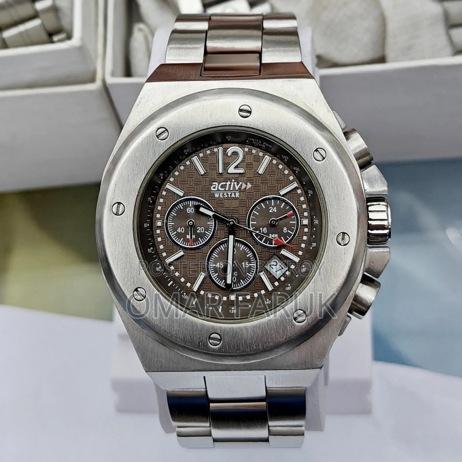 Westar Activ Chronograph Watch – Stylish Stainless Steel
