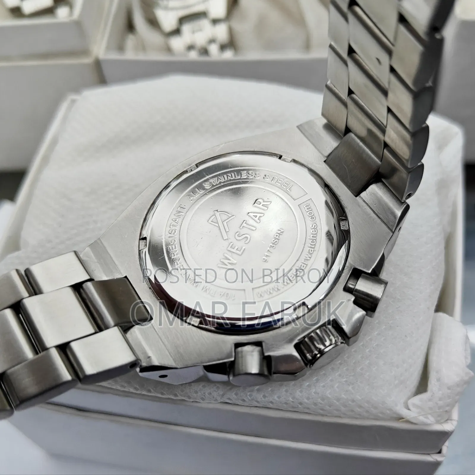 Westar Activ Chronograph Watch – Stylish Stainless Steel
