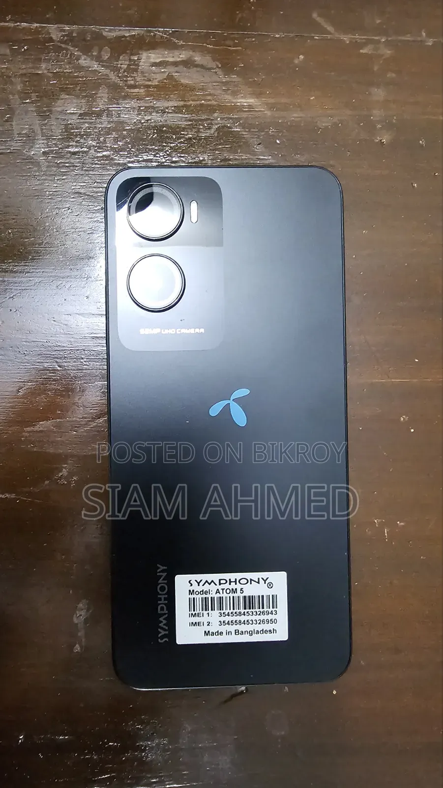 New Symphony ATOM 5 64 GB Black