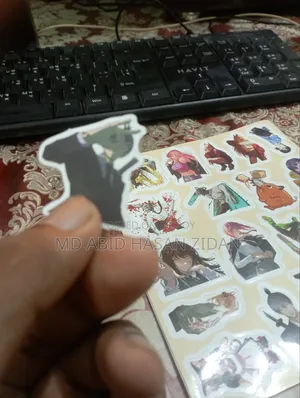 প্রিমিয়াম চেইনস ম্যান অ্যানিমে স্টিকার