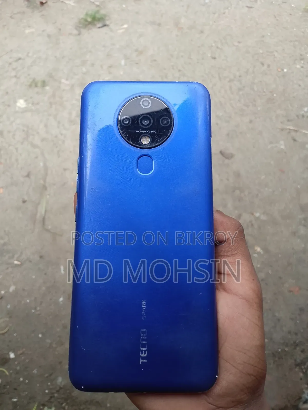 Tecno Spark 6.0 64 GB Blue
